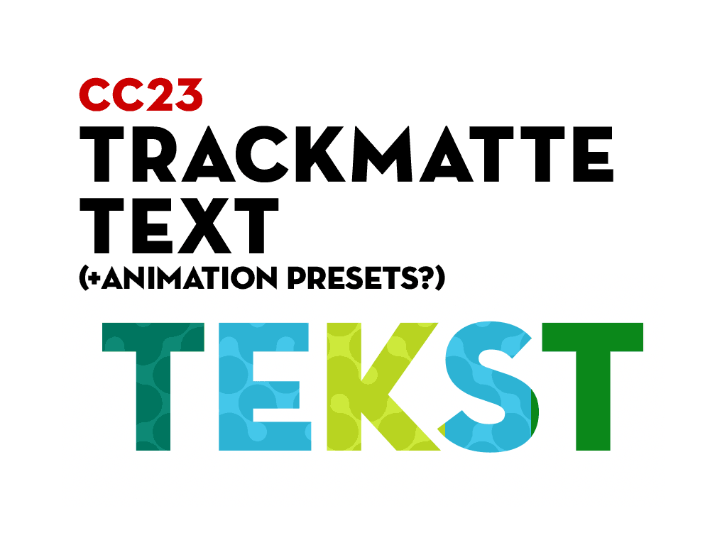 trackmatte text